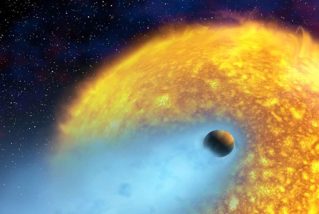 New facts about Osiris' atmosphere have been discovered, telling us more about where this "hot Jupiter" formed. (NASA/European Space Agency)