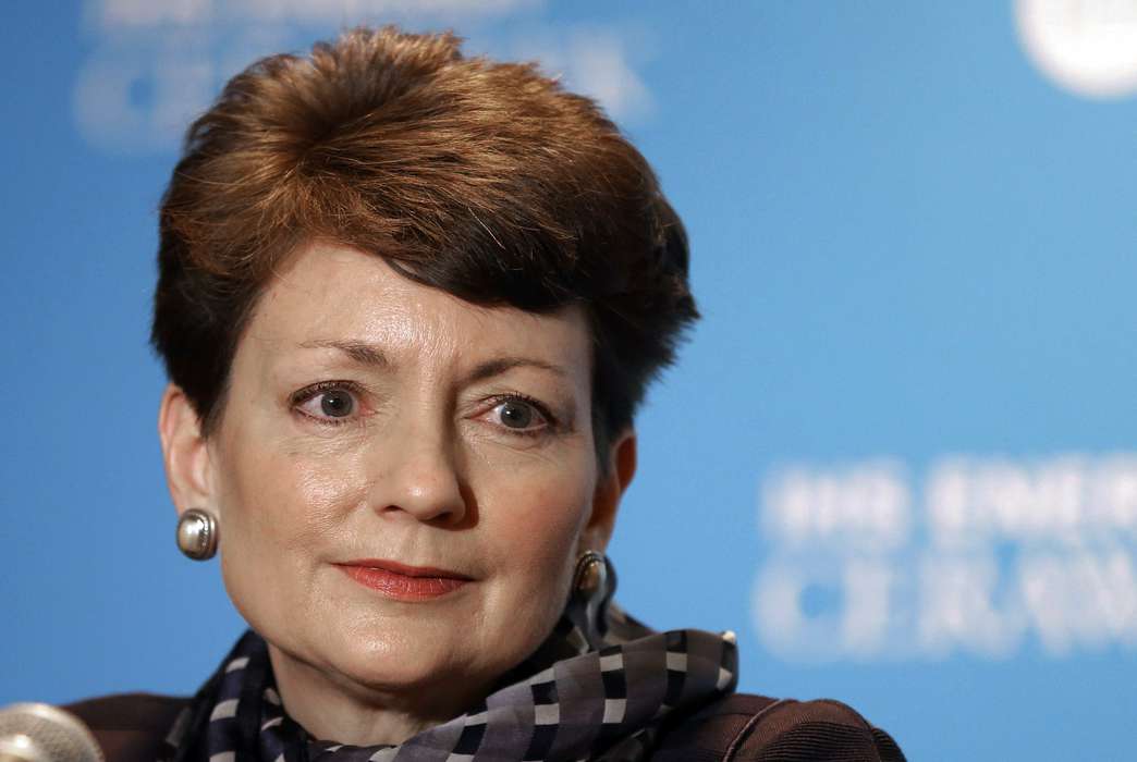 Having a woman at the top of the org chart helps keep companies out of court. (AP Photo/Pat Sullivan)
