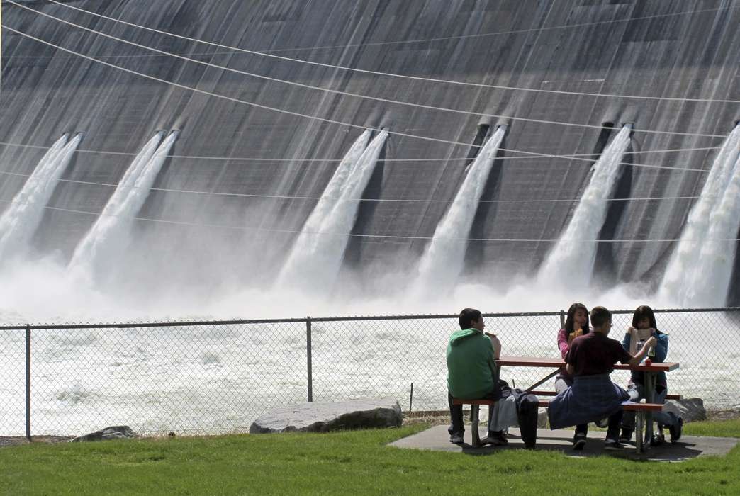 South American hydropower is in danger from dropping rainfall amounts. (AP Photo/Nicholas K. Geranios)
