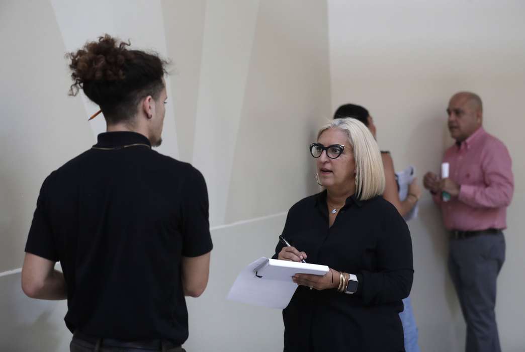 Better gender balance in the workforce might come from network recruitment rather than from more traditional methods. (AP Photo/Lynne Sladky)