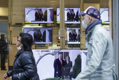 We're not really sure why some people never seem to watch the news. (AP Photo/Luca Bruno)