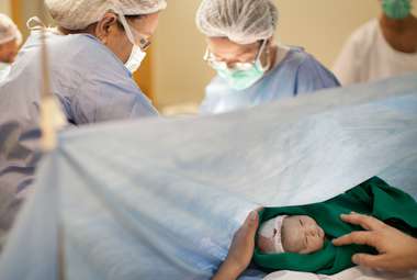 Despite the risks of cesarean sections, more women are pursuing them around the world. (AP Photo/Felipe Dana)