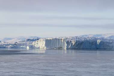 The 79 North Glacier, seen here, has the largest remaining floating ice tongue in Greenland. (Luisa von Albedyll)