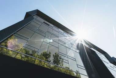 Smart windows in office buildings can improve mood and boost productivity. (Pexels/Scott Webb)