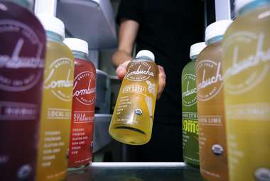 American interest in gut health is growing, with more people taking dietary probiotic supplements, like kombucha, than ever before. (Unsplash/Tyler Nix)