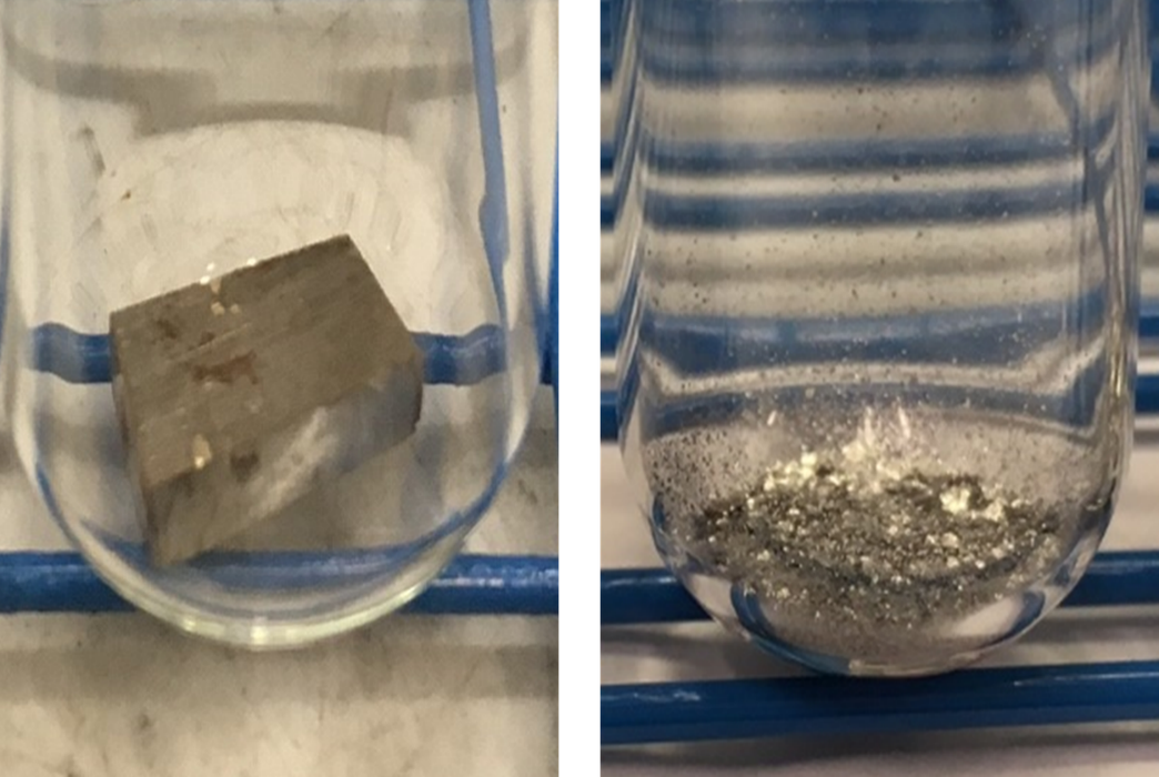 Iron meteorites might have delivered some of the building blocks for life to early Earth. (Jamie Elsila)