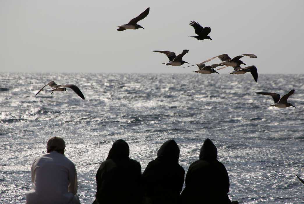 It looks like the Red Sea might be the Red Ocean. (AP Photo/Amr Nabil)