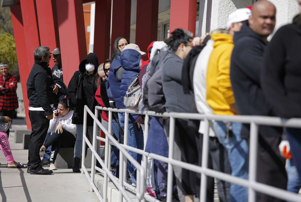 Life challenges might be endangering the social contract. (AP Photo/John Locher)
